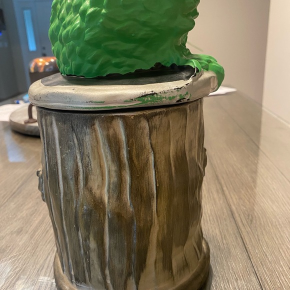 Vintage Oscar the grouch cookie jar- Muppets Inc - Picture 7 of 9